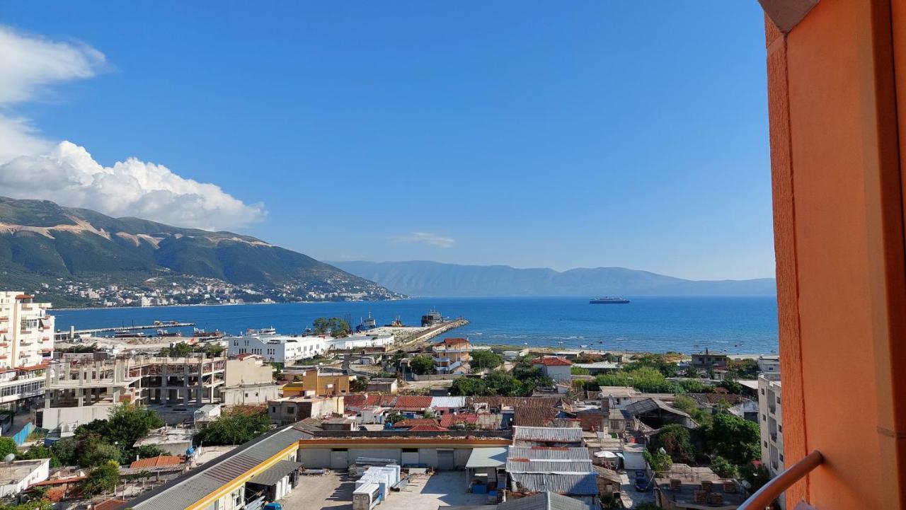 Sweetview 2-Bedroom Apartment With 3 Balcony Seaview Vlorë Екстериор снимка
